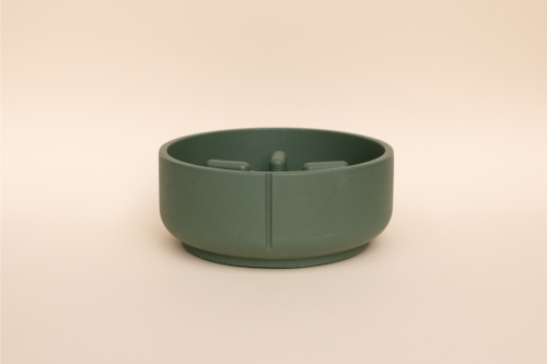 BAASJE-DIERENBOETIEK-hondenpension-PINO-PETS-slow-feeder-bowl-duck-green-solid-large