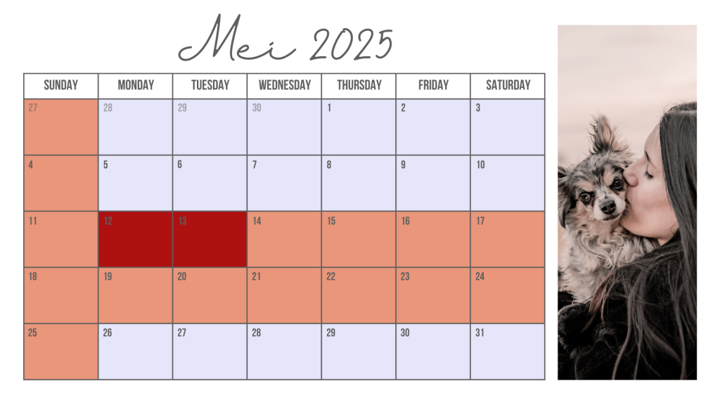 KALENDER BAASJE - Mei - 2025